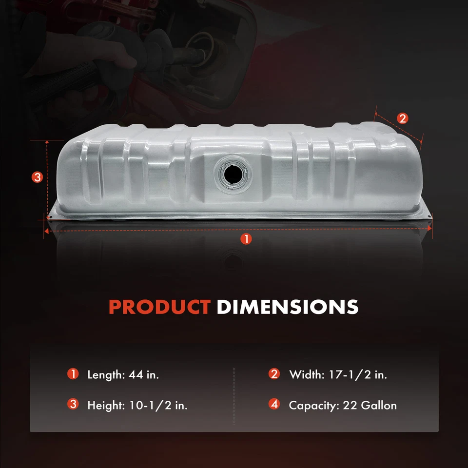 Tanque de combustible para Ford Custom Galaxie 500 Custom 500 LTD Lincoln Continental Mercury Foto 4 de 4