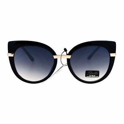 Womens Designer Style Sunglasses Butterfly Cateye Oversized  display picture 3