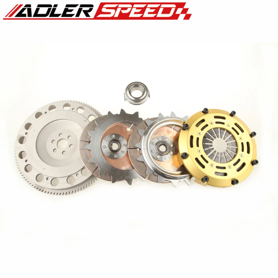 Racing Twin Disc Clutch Kit For GEO Tracker Suzuki Sidekick X90 1.6L Medium WT - Image 2 of 4