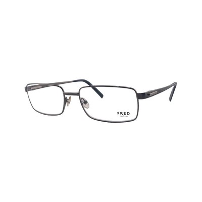 FRED Lunettes Elbe C3 Silver Eyeglasses Frames 56mm 20mm 135mm - 004