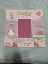 Baby Girl-12x12 premade scrapbook page