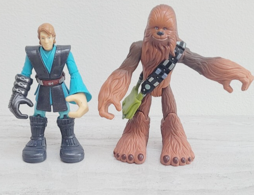 Star Wars Anakin Skywalker & Jedi Chewbacca Hasbro 2004 2005  - Bild 2 von 8