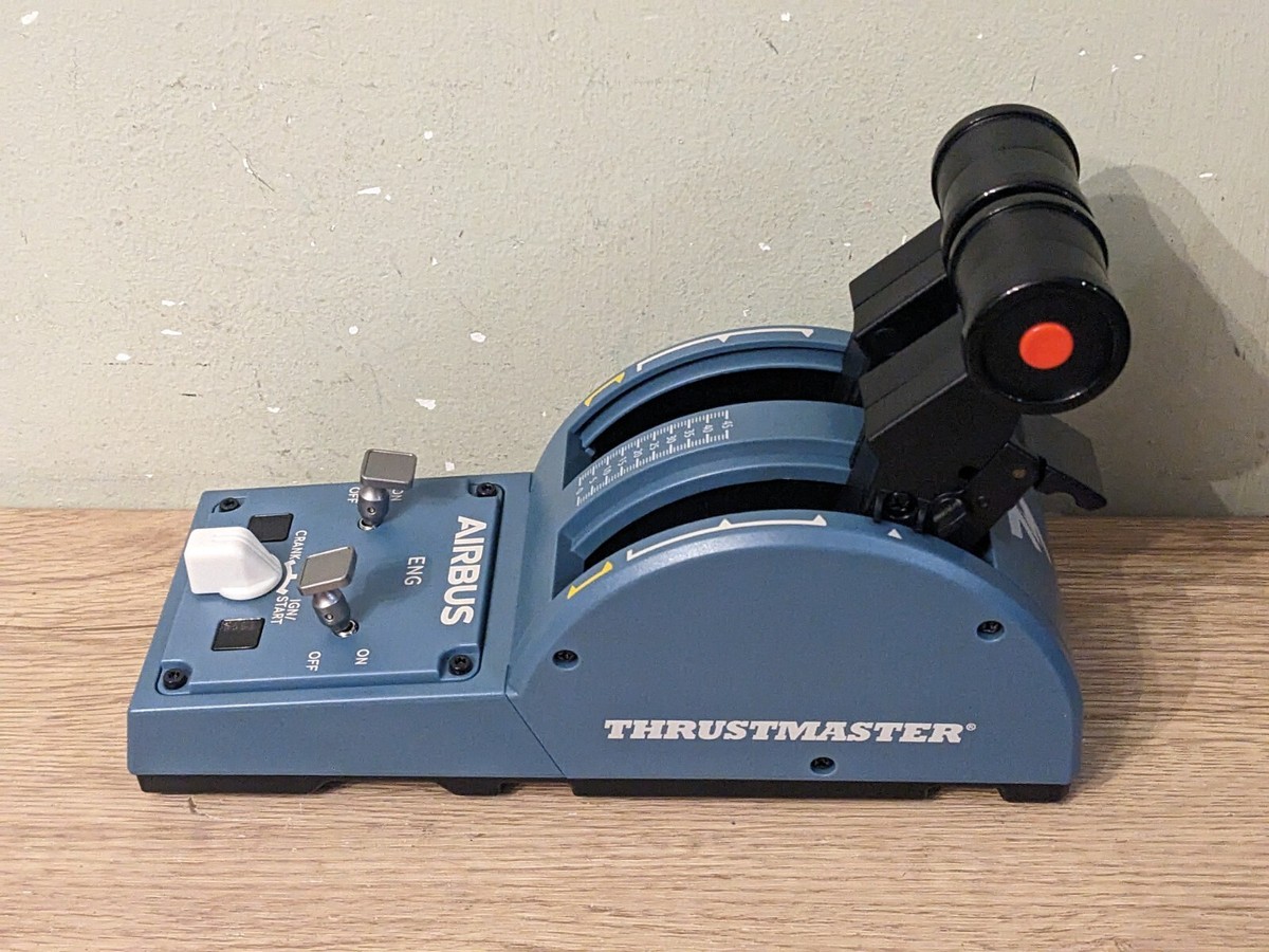 Thrustmaster TCA Quadrant Airbus Edition Flight Throttle USB Thrustmaster TCA Quadrant Airbus Edition Flight Throttle USB