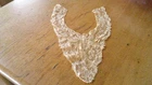 ANTIQUE CARRICKMACROSS LACE COLLAR