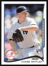 2014 Topps Update Chase Whitley #US-171 Rookie New York Yankees