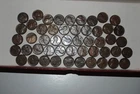 EF-AU 1934 D Lincoln Wheat Cent roll RL123