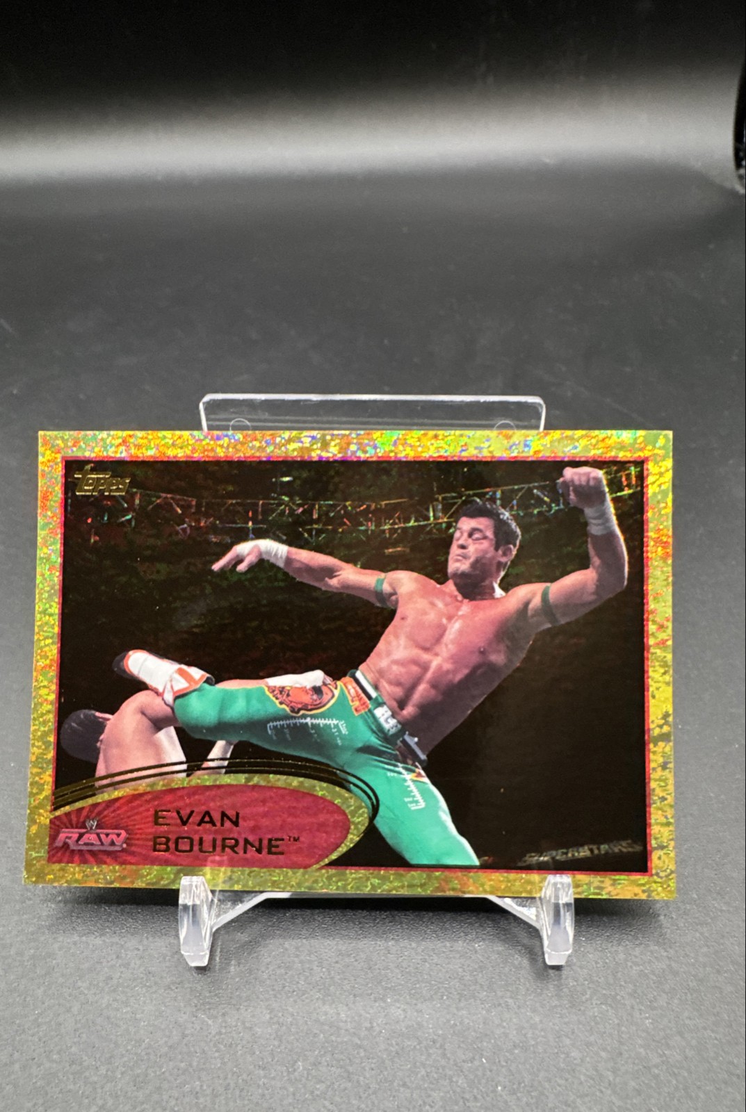2012 Topps WWE - Evan Bourne #35 Gold