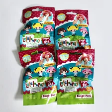 Lalaloopsy Tinies Single Pack Surprise Character Blind Bags Lot of 4 Bags