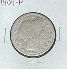 1904 BARBER SILVER HALF DOLLAR  ~ NICE COIN ~ 90% SILVER