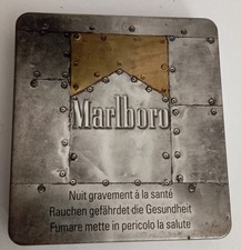 Pacchetto Marlboro Oro in metallo (VUOTO)