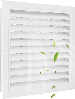 20''X20'' Premium Aluminum Gable Vent with Screen - Boost Ventilation & Moisture C