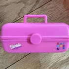 Barbie Caboodles Hot Pink Make Up Case for Doll 3" Vintage 1990's Accessory