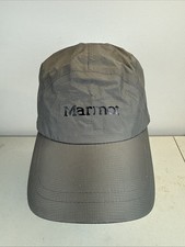 Marmot Hat Cap Strap Back One Size Gray  Nylo...
