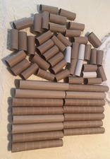 55 Cardboard Tubes 40 Toilet Paper  15 Paper Towel Arts Crafts School Project