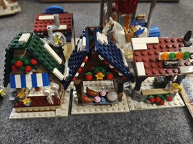 LEGO Creator Expert 10235 Winter Village Market&ndash;Build Includes instruction丨Nobox