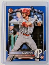 🔥2025 Bowman Draft - Dante Nori Blue Border Prospect /150  #BD-33  Phillies