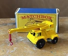 Vintage Lesney Matchbox #11 Jumbo Crane Toy Car w/ Original Box