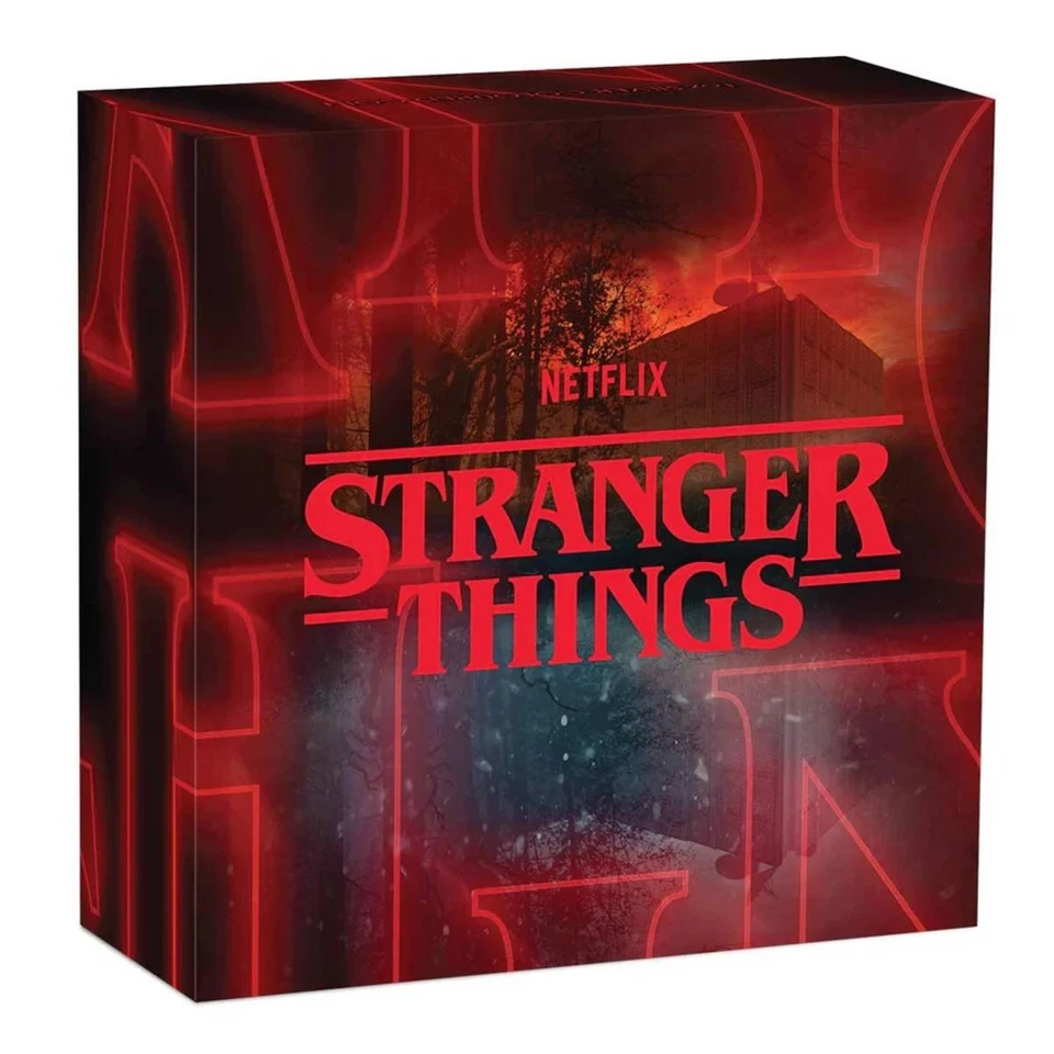 Stranger Things The Upside Down 2026 $1 1 oz Silver Coin  Tuvalu  Perth Mint - Image 4 of 4