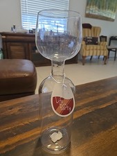Winebottle Glass Holds A Bottle Of Wine 25oz