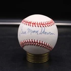 Bill Moose Skowron Signed Rawlings OAL Baseball Yankees Autograph ZJ23079