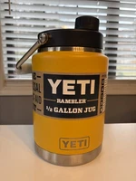 Yeti Rambler Half Gallon Jug Vacuum Insulated Yeti Alpine Yellow Half Gallon Rambler Jug NWT