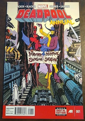 2014 Marvel Comics DEADPOOL #1 Annual VF/VF+