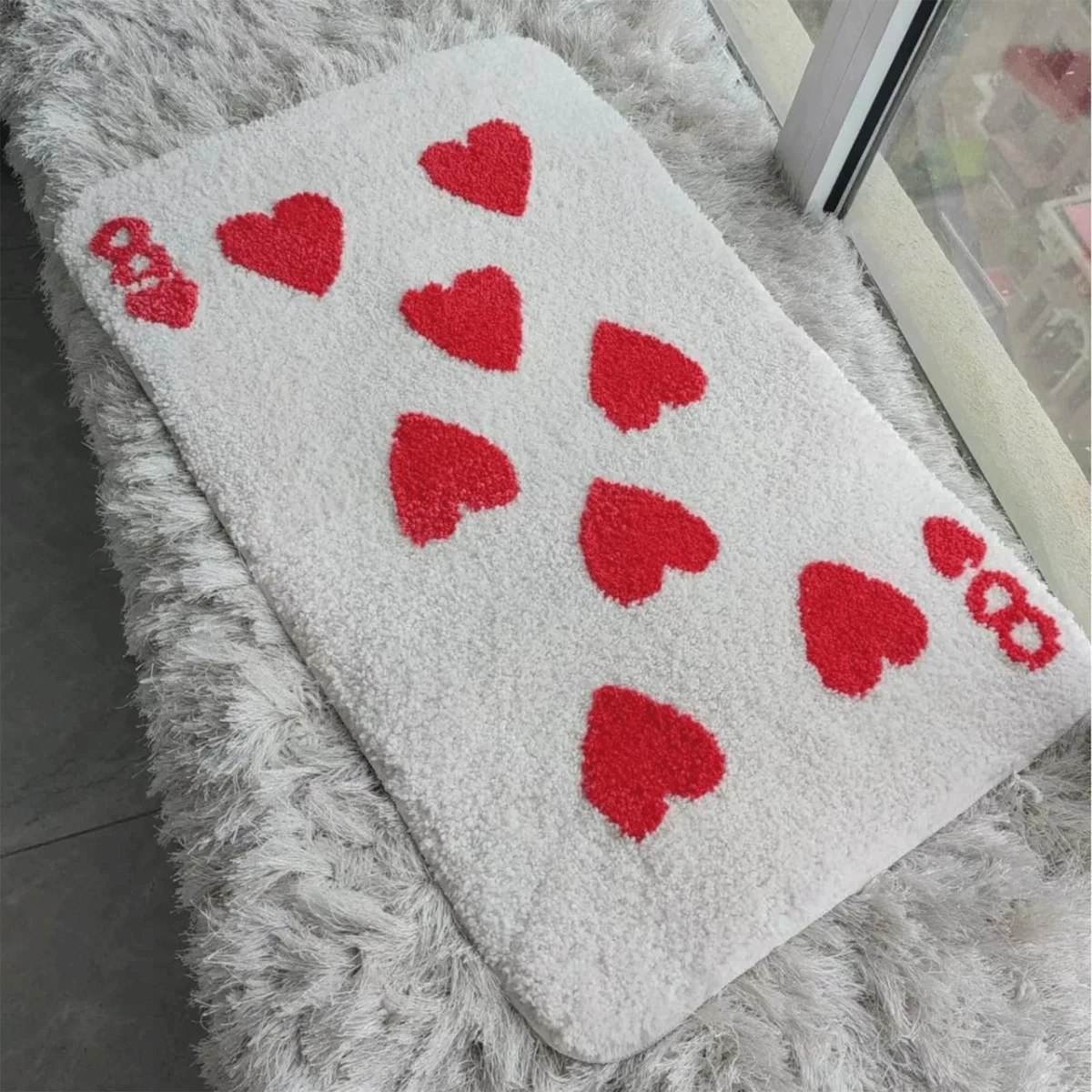 Heart Area Rugs for sale | eBay