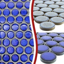 Keramik Knopf Rund Mosaik Fliesen Mission Badezimmer Wand Boden Bad Dusche Küche