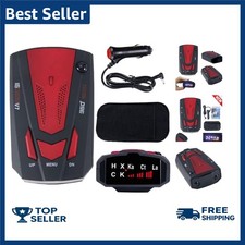 Car Radar Detector, Laser Radar Detectors, 360  GPS Speed Police Safe 16 Band...
