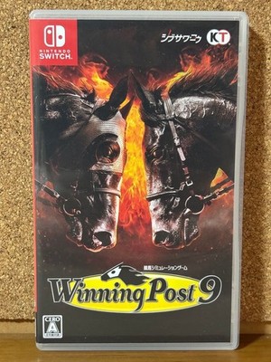 Winning Post 9 Nintendo Switch Koei Tecmo Racing HAC-P-ARZ5A w/Case Japan