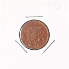 2 &Ouml;re Norwegen 1972