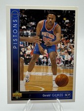 Gerald Glass 1993-94 Upper Deck #108 Detroit Pistons