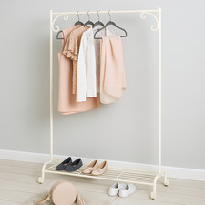 Heavy Duty Clothes Rail Rack Garment Hanging Display Stand Shoe Storage Shelf 