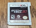 Tom Clancy's Splinter Cell 3D Nintendo 3DS Game cartridge only Tested Works