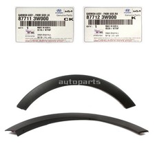 Genuine Front Fender Flare Molding Left Right 2ea For Kia Sportage 2011-2016 Genuine Front Fender Flare Molding Left Right 2ea For Kia Sportage 2011-2016