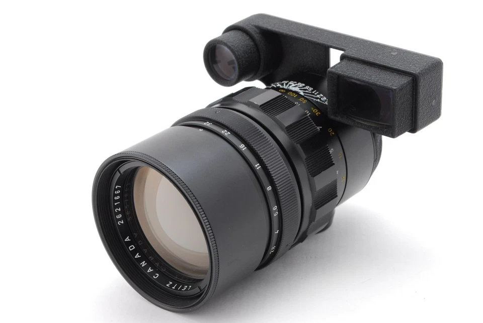 [COMO NUEVO+] Lente Leica Leitz Canada Elmarit M 135 mm F/2,8 con gafas de JAPÓN Foto 3 de 4