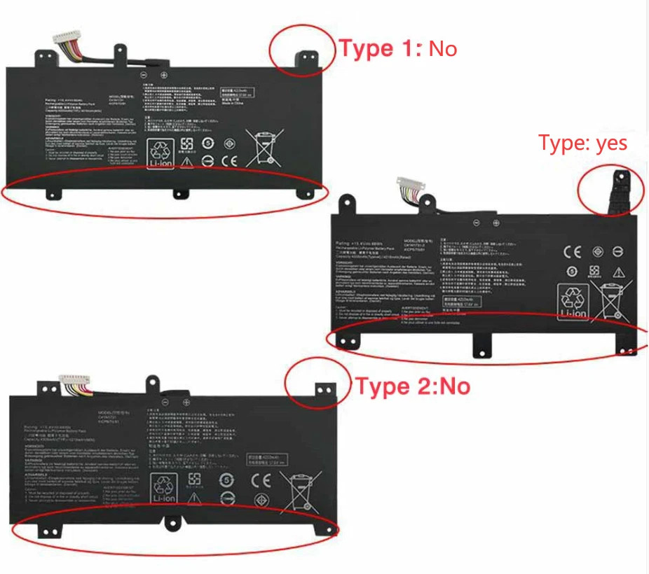 66Wh C41N1731-2 Battery for Asus ROG Strix G15 G512 G512LV G512LU G512LW G512LWS