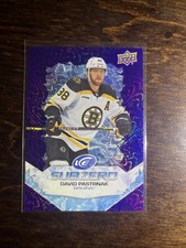 2022-23 Upper Deck Ice - Subzero David Pastrnak #SZ-DP