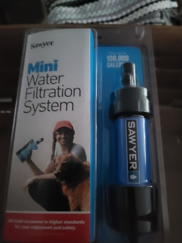 Sawyer Mini Water Filtration System  Camping 