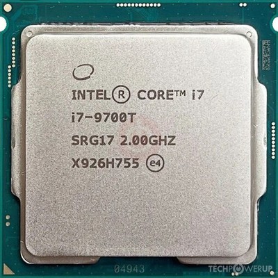 Intel Core I7-9700T 9th Gen 2.0GHz 8-Core 12M LGA-1151 CPU SRG17