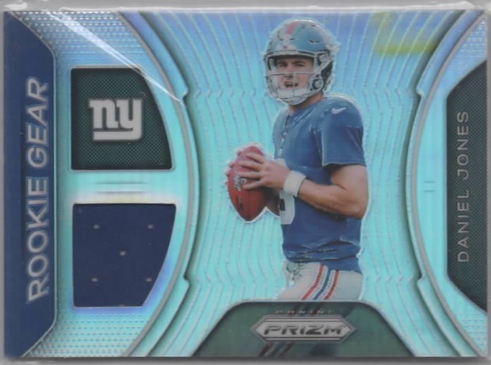 Daniel Jones Panini Prizm Rookie Gear #RGDJ Base