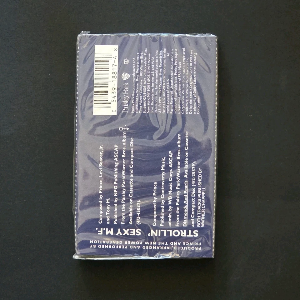 PRINCE & THE NPG "Sexy MF" STILL SEALED AUSSIE 1992 SLIPCASE CASSETTE SINGLE - Image 2 of 2