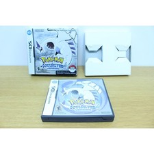 Pokemon SoulSilver Version DS Box, Case Manual ONLY - No Game Card, No PokeWal