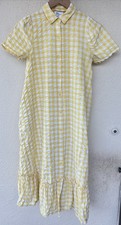 Lisa Marie Fernandez Target Yellow Gingham Button Front Dress XXS Tradwife Farm