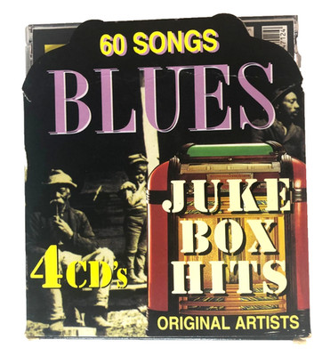 Juke Box Hits 60 Blues Songs by Original Artists 4 CD Box Set
