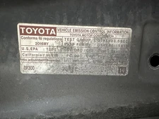 Used Engine Complete Assembly fits: 2016 Toyota Camry gasoline 3.5L VIN K 5th di