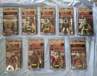 Realm of the Underworld Action Figure Fantasy Series Lot of 9 MIB