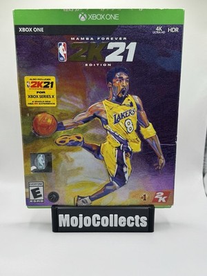 NBA 2K21 Mamba Forever   Xbox One   Complete in Box   Clean Disc   Untested