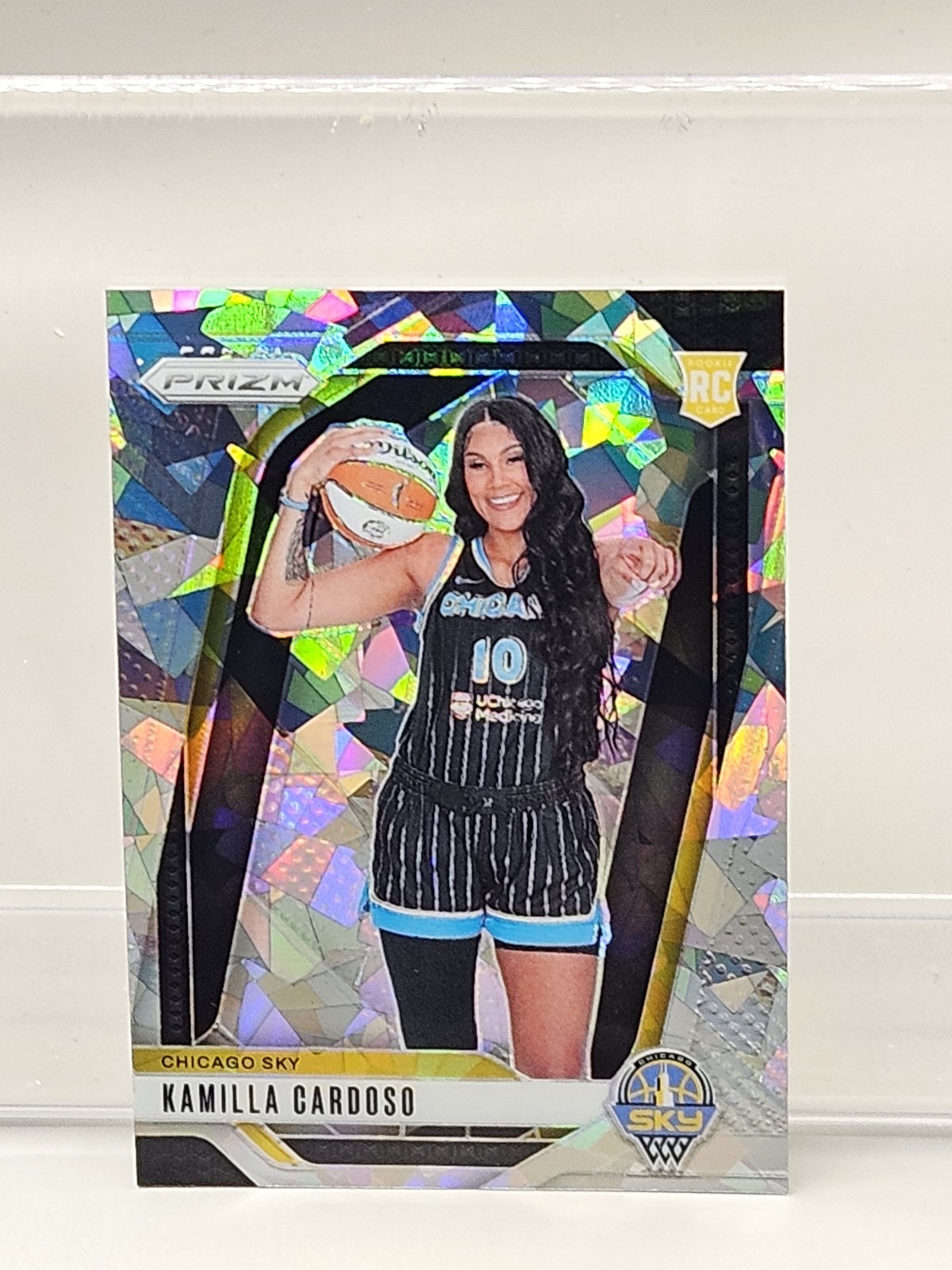 Kamilla Cardoso #149 2024 Panini Prizm WNBA Ice Prizms