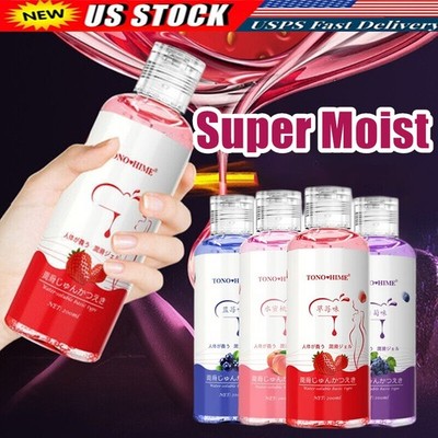 Edible Fruit Flavor Adult Lubricant Gel Lube Edible Oral Sex Sexual Massage Oil